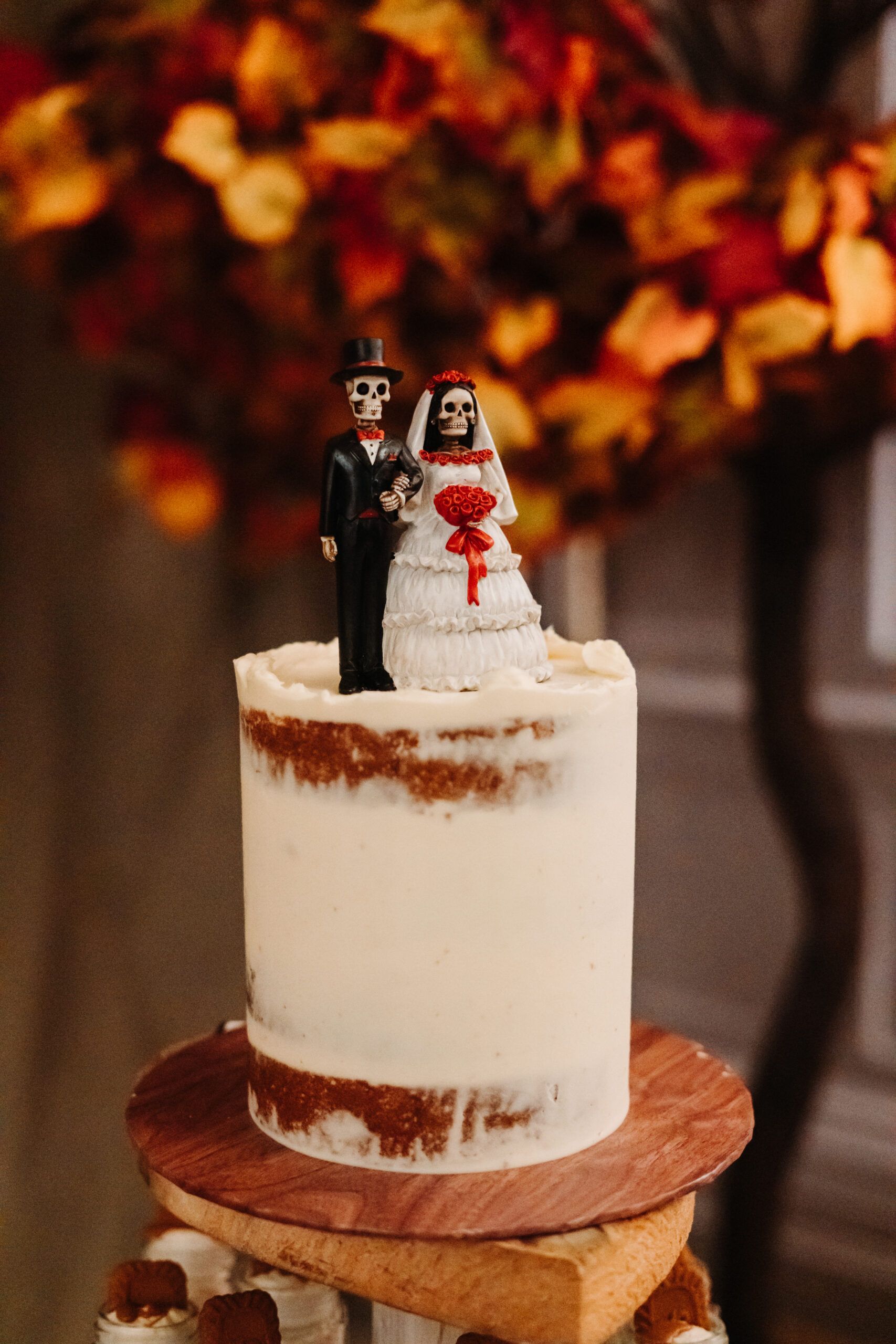 Painterly buttercream wedding cake