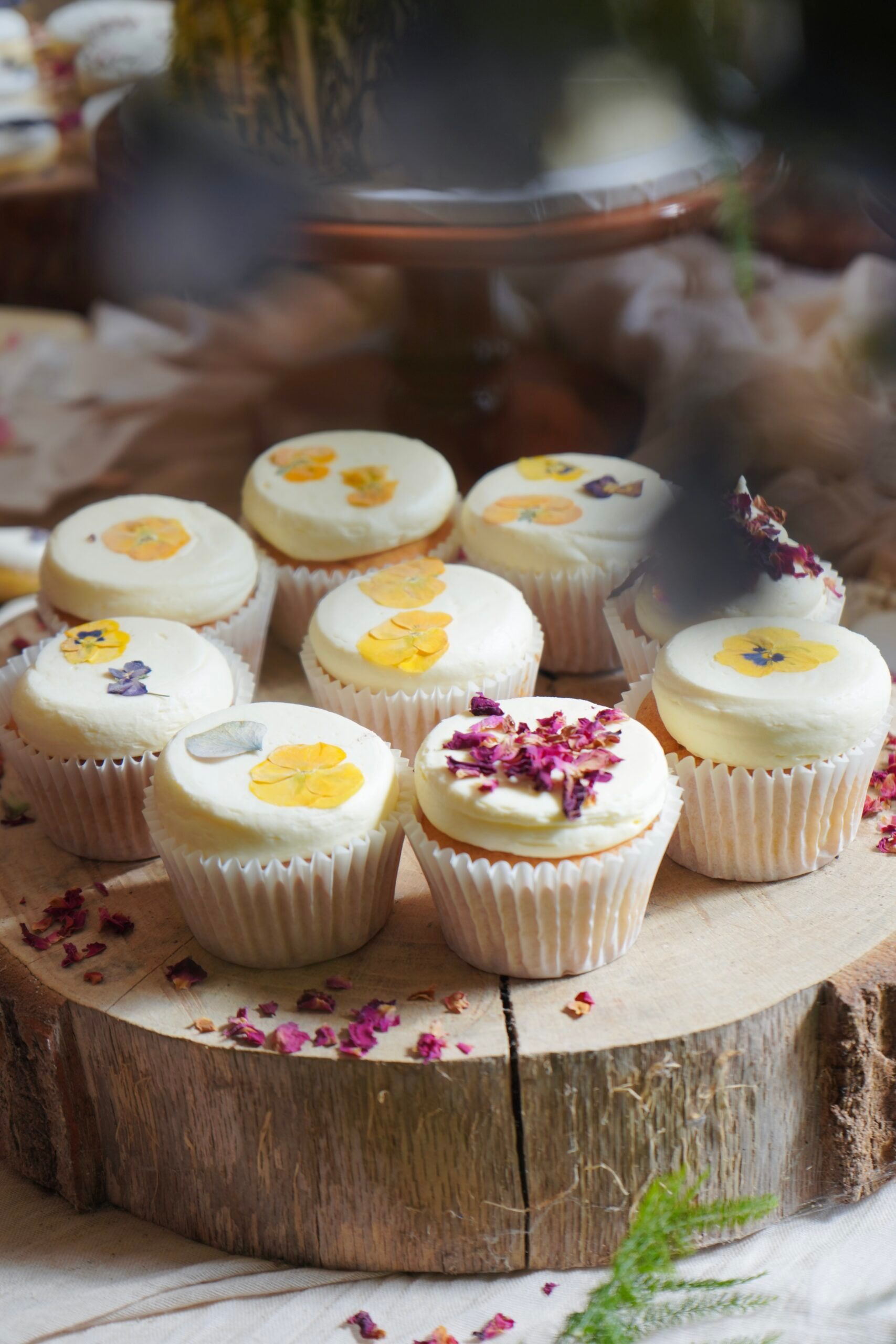 Mini wedding desserts and treats